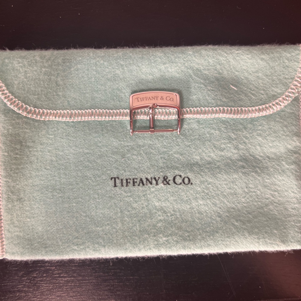 Tiffany Leather Watch Band Buckle